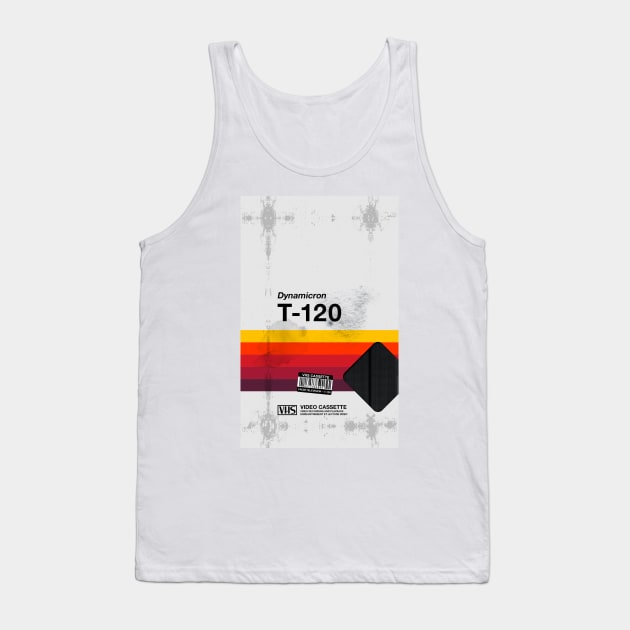 VHS cassette case, T-120 [retrowave/vaporwave] — Tough Case for iPhone Tank Top by Synthwave1950